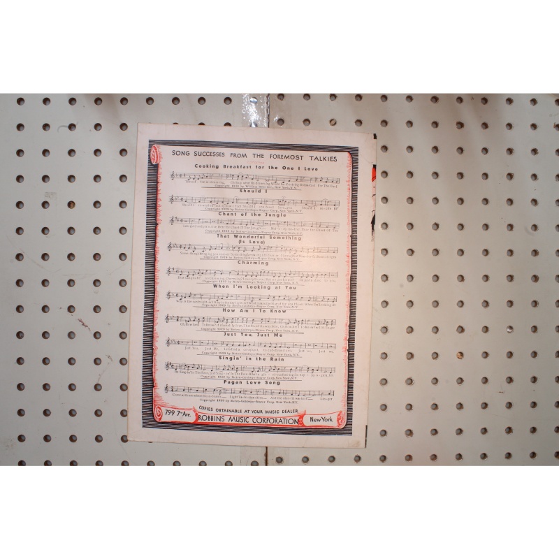 1929 - THE WOMAN IN THE SHOE LORD BYRON OF BROADWAY BY ARTHUR FREED AND NACIO HE