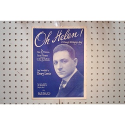 1918 - OH HELEN BY CHAS R. MC CARRON AND CAREY MORGAN - Sheet Music