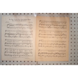 1923 - NO ONE LOVES YOU ANY BETTER THAN YOUR M-A- DOUBLE M-Y BY HARRY LINK AND B