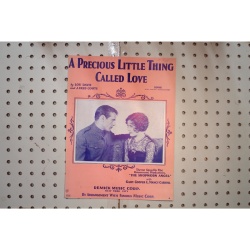 1928 - A PRECIOUS LITTLE THING CALLED LOVE BY LOU DAVIS AND J. FRED COOTS - Shee
