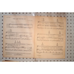 1933 - THE LAST ROUND UP BY BILLY HILL - Sheet Music