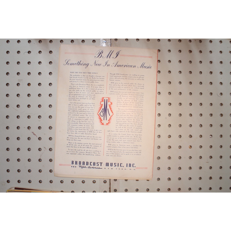 1940 - THERE I GO BY HY ZARET AND IRVING WEISER - Sheet Music