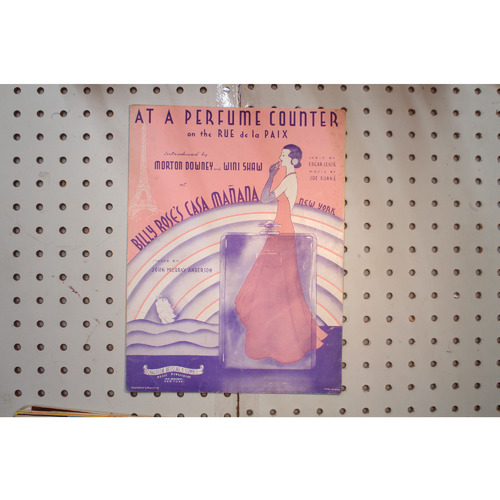 1938 - AT A PERFUME COUNTER ON THE RUE DE LA PAIX BY EDGAR LESLIE AND JOE BURKE