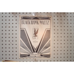 1933 - BLACKHAWK WALTZ BY WALSH - Sheet Music