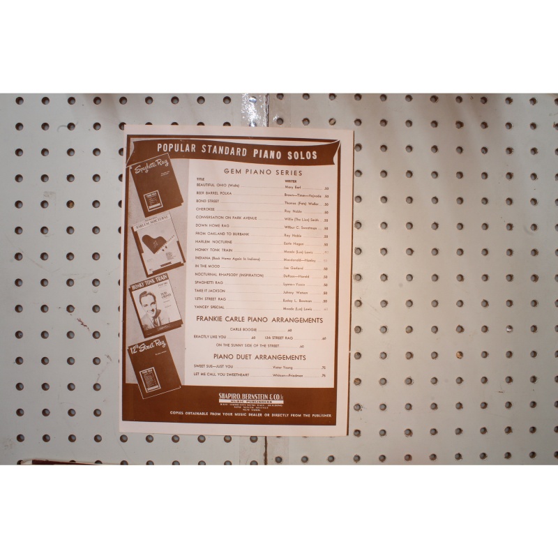 1952 - BE ANYTHING ( BUT MINE) BY IRVING GORDON - Sheet Music