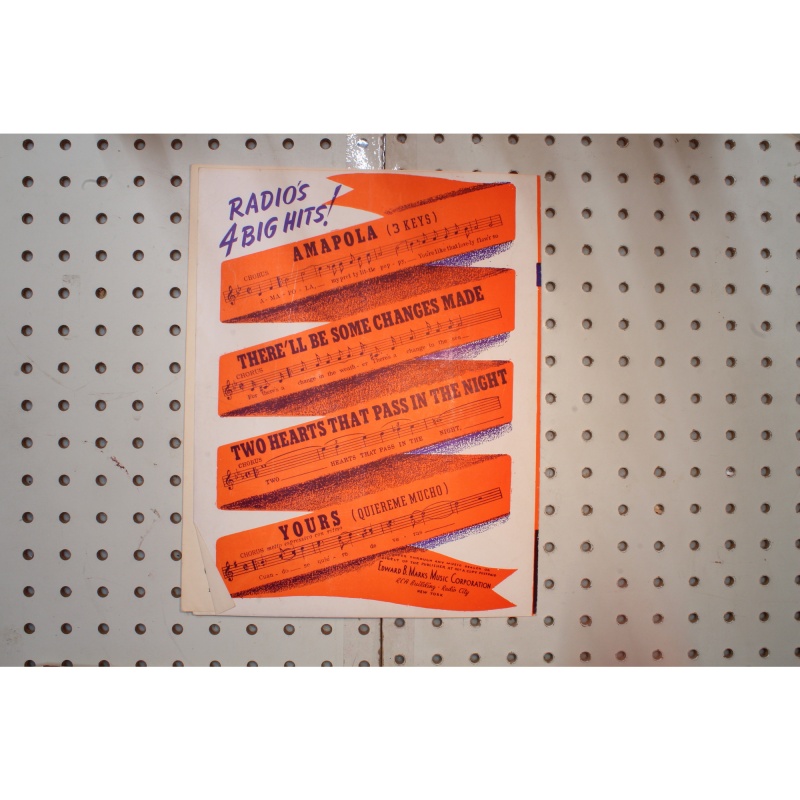 1932 - YOURS BY JACK SHERR AND GONZALO ROIG - Sheet Music