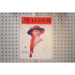 1924 - JEALOUS BY TOMMIE MALIE , DICK FINCH AND JACK LITTLE - Sheet Music