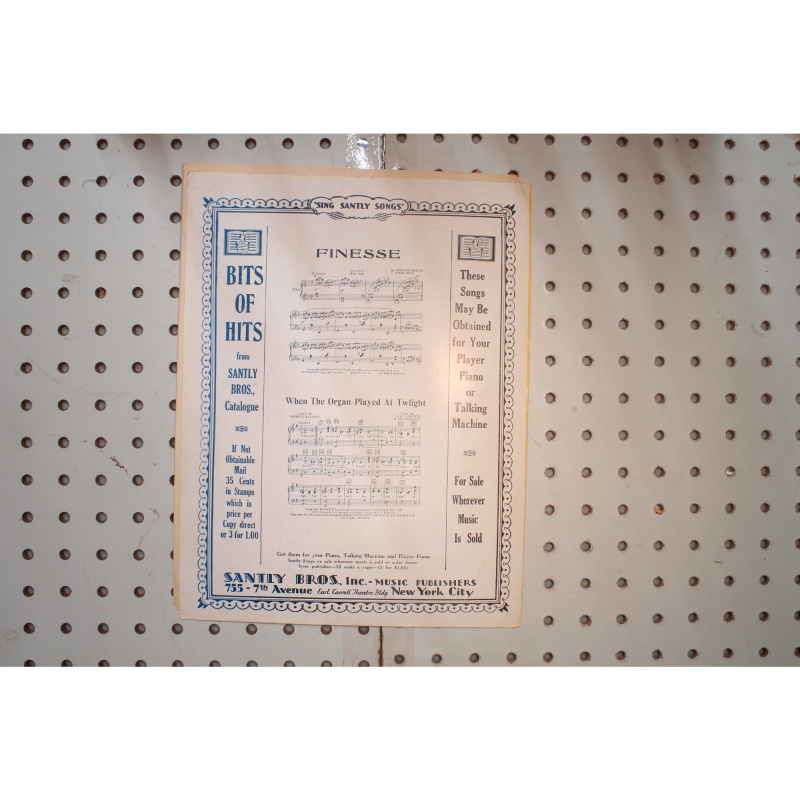 1932 - TELL ME WHILE WERE DANCING BY NICK KENNY AND HARRY LINK - Sheet Music