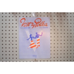 1943 - VICTRY POLKA BY SAMUEL CAHN AND JULE STYNE - Sheet Music