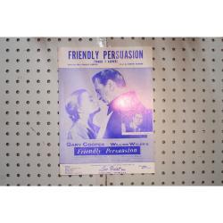 1956 - FRIENDLY PERSUASION ( THEE I LOVE) BY PAUL FRANCIS WEBSTER AND DIMITRI TI