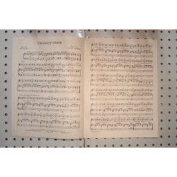 1945 - CHICKERY CHICK BY SYLVIA DEE AND SIDNEY LIPPMAN - Sheet Music