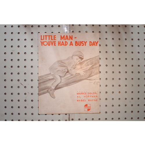 1934 - LITTLE MAN YOUVE HAD A BUSY DAY BY MAURICE SIGLER, AL HOFFMAN AND MABEL