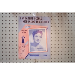 1943 - I WISH THAT I COULD HIDE INSIDE THIS LETTER BY CHARLIE TOBIAS AND NAT SIM