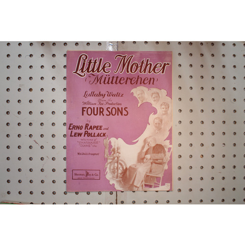 1926 - LITTLE MOTHER (MIITTERCHEN) BY ERNO RAPEE AND LEW POLLACK - Sheet Music