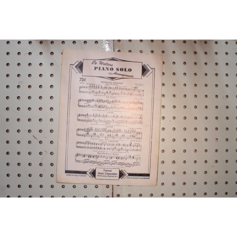 1931 - THATS AMORE (THATS LOVE) JACK BROOKS AND HARRY WARREN - Sheet Music