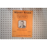 1929 - WEARY RIVER  IRVING BERLIN - Sheet Music