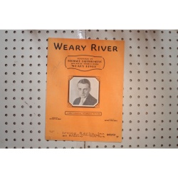 1929 - WEARY RIVER  IRVING BERLIN - Sheet Music