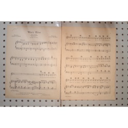 1929 - WEARY RIVER  IRVING BERLIN - Sheet Music