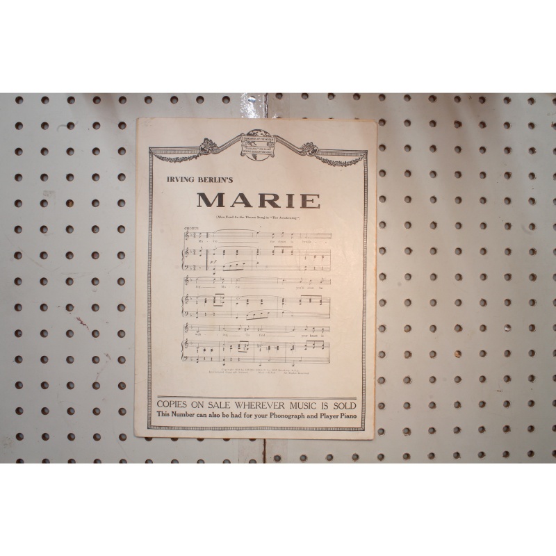 1929 - WEARY RIVER  IRVING BERLIN - Sheet Music