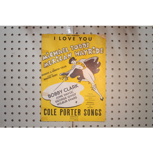 1943 - COLE PORTER SONGS I LOVE YOU - Sheet Music