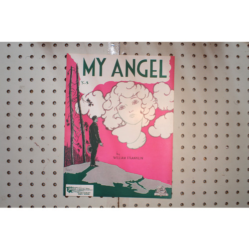 1933 - MY ANGEL BY WILLIAM FRANKLIN - Sheet Music