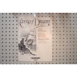 1928 - CARGO OF DREAMS STANSNY CLASSIC - Sheet Music