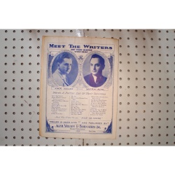 1928 - HAPPY DAYS AND LONELY NIGHTS BILLY ROSE , FRED FISHER - Sheet Music