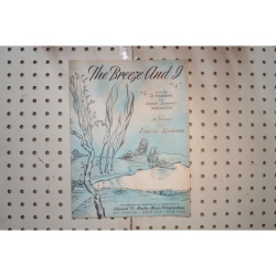 1929 - THE BREEZE AND I ERNESTO LECUONA - Sheet Music