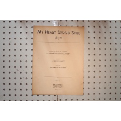 1927 - MY HEART STOOD STILL FROM THE MUSICAL COMEDY " A CONNECTICUT YANKEE" - Sh