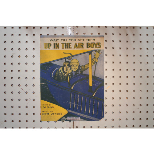 1909 - WAIT TILL YOU GET THEM UP IN THE AIR BOYS - Sheet Music