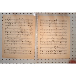 1929 - IM FOLLOWING YOU , DUNCAN SISTERS IN ITS A GREAT LIFE - Sheet Music