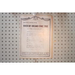 1929 - IM FOLLOWING YOU , DUNCAN SISTERS IN ITS A GREAT LIFE - Sheet Music