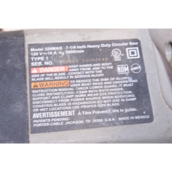 Porter cable circular saw model 324MAG