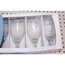 Home casual drink where charisma 14.75 fluid ounce goblet glasses