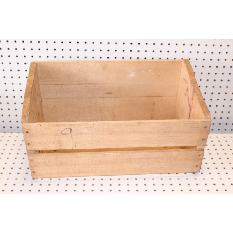 Big Jack Farm fresh asparagus wooden crate