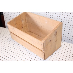 Big Jack Farm fresh asparagus wooden crate