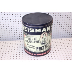 Early Reismans pretzel tin toast of Philadelphia