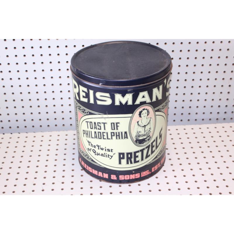 Early Reisman's pretzel tin toast of Philadelphia