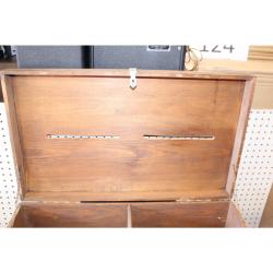 Nice vintage divided lift top chest