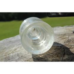 Vintage Insulator - Clear Glass - Item# 105652
