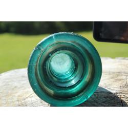 Vintage Insulator - Green Glass - Item# 105658