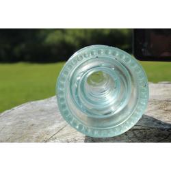Vintage Insulator - Clear Glass - Item# 105659