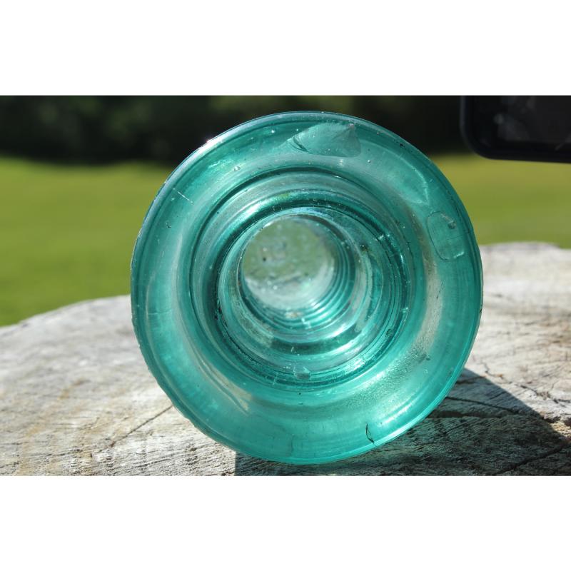Vintage Insulator - Green Glass - Item# 105661