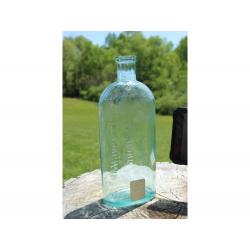 8" Vintage LYDIA E. PINKHAM'S MEDICINE - 14.5 OZ. bottle - Green Glass