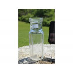 5.5" Vintage BOTTLE - Clear Glass