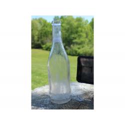 9.5" Vintage Billy and Ferguson registered glens Falls NY bottle - Clear Glass