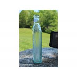 8" Vintage DR. MILES Laboratory INC. bottle - Green Glass