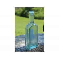 6" Vintage Cha.H.Fletchers Castoria Embossed Medicine bottle - Green Glass