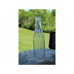 8" Vintage BOTTLE - Clear Glass