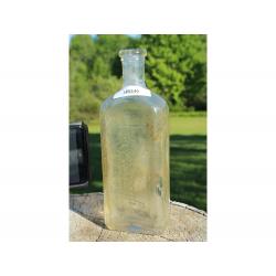 8" Vintage RAWLEIGH'S bottle - Clear Glass